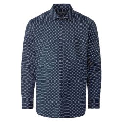NOBEL LEAGUE® Pánska košeľa „Super Slim Fit“, vzor/modrá (40, vzor/modrá)