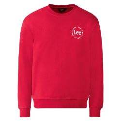 Lee Pánsky sveter Basic Logo (XL, červená)