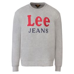 Lee Pánsky sveter Jeans Crew (L, sivá)