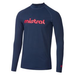 Mistral Pánske tričko na kúpanie s UV ochranou (S (44/46), navy modrá/červená)