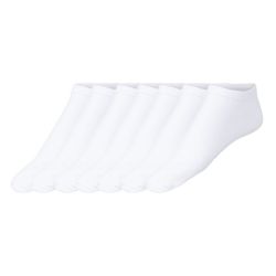 LIVERGY® Pánske nízke ponožky, 7 párov (39/42, biela)