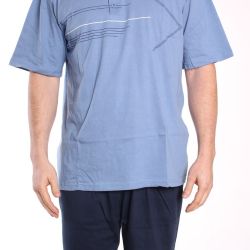 Pánske letné pyžamo DEVELOP 1015 - modré