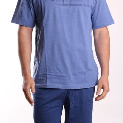 Pánske letné pyžamo DEVELOP 12217 - modré