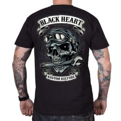 BLACK HEART Trapper čierna - L