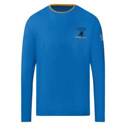 LIVERGY® Pánske tričko s dlhým rukávom (M (48/50), modrá)