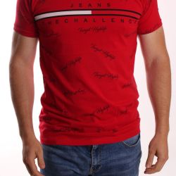Pánske elastické tričko ELVIS SPORT (031) - červené