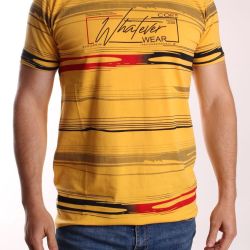 Pánske elastické tričko ELVIS SPORT (083) - žlté