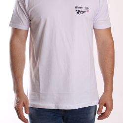 Pánske elastické tričko REDWAY (3131) -  biele