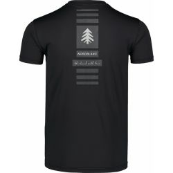 Pánske fitness tričko Nordblanc grow čierne NBSMF7460_CRN
