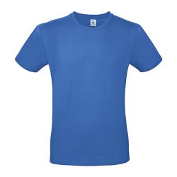 Pánske tričko B&C Barva: Azure, Velikost: 3XL