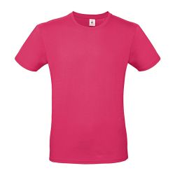 Pánske tričko B&C Barva: Fuchsia, Velikost: M