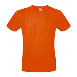 Pánske tričko B&C Barva: Orange, Velikost: XL