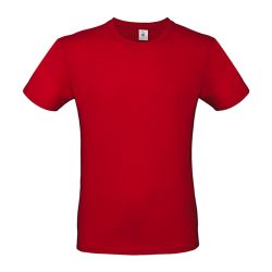 Pánske tričko B&C Barva: Red, Velikost: 2XL