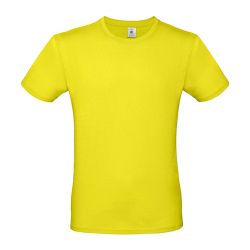 Pánske tričko B&C Barva: Solar Yellow, Velikost: M