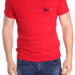 Pánske tričko s krátkym rukávom REDWAY 3131 - červené