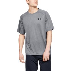 Under Armour Tech 2.0 SS Tee Novelty Pitch Gray - L