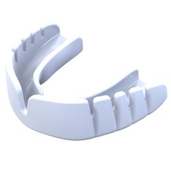 Chránič zubov OPRO Snap Fit senior - biely
