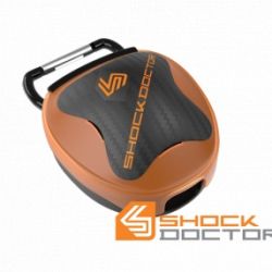 Shock Doctor antibakteriálna krabička na chraniče zubov - oranžová