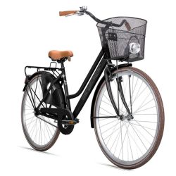 Bergsteiger Mestský bicykel Amsterdam (28 palcov, čierna)