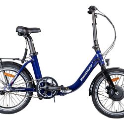 Zündapp Skladací elektrický bicykel ZXT20 (modrá)