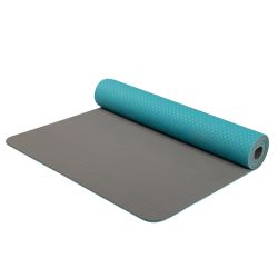Yate Yoga Mat TPE tyrkysovo-šedá