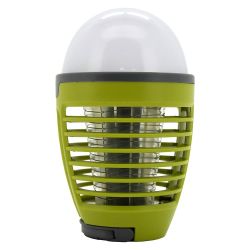 Compass LED Prenosná nabíjacia lampa s lapačom hmyzu LED/2W/3,7V IPX4 zelená