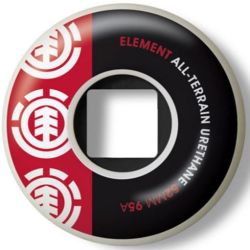 Element kolieska Section 52mm black/red Velikost: 52mm
