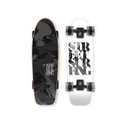 Skateboard STREET SURFING Cruiser Kicktail 28' White Soul