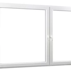 Dvojkrídlové plastové okno so stĺpikom 2/3 + 1/3, PREMIUM - 2060 x 1540 mm, barva biela