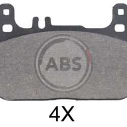 A.B.S. Sada brzdových platničiek kotúčovej brzdy 35038