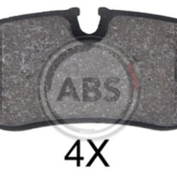 A.B.S. Sada brzdových platničiek kotúčovej brzdy 35056