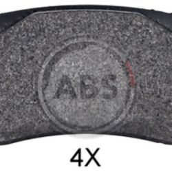 A.B.S. Sada brzdových platničiek kotúčovej brzdy 35118