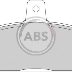 A.B.S. Sada brzdových platničiek kotúčovej brzdy 36851