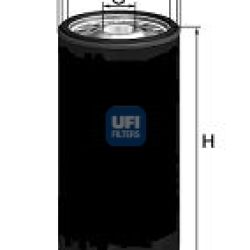 UFI Olejový filter 2314402