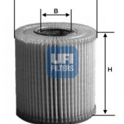 UFI Olejový filter 2502600