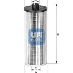 UFI Olejový filter 2503600