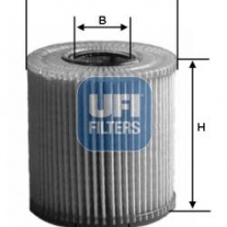 UFI Olejový filter 2516400