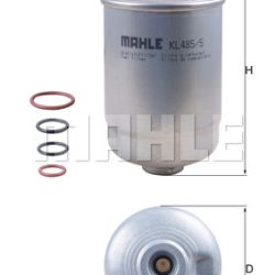 MAHLE ORIGINAL Palivový filter KL4855D
