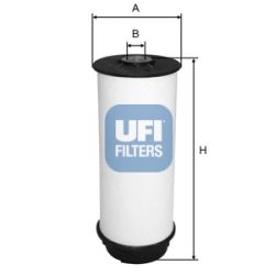 UFI Palivový filter 2603400