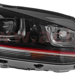 přední světlo XENON D3S+H7 (bez jednotky, bez výbojky, s motorkem) GTi P